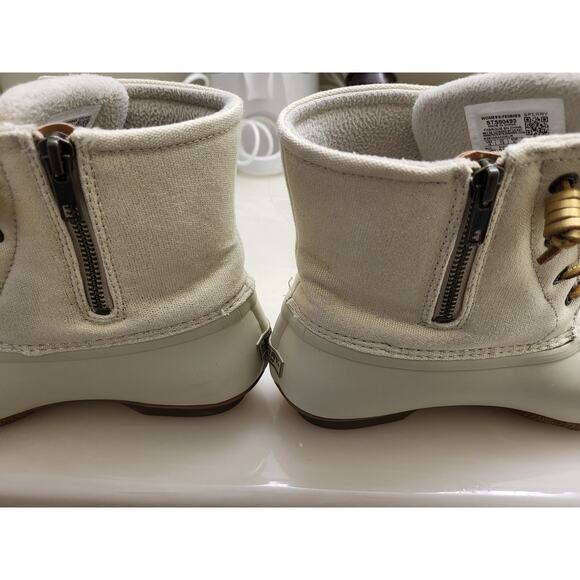 Sperry Saltwater Duck Boots EUC Womens 10 Like New Sparkle STS80493 - Picture 11 of 13